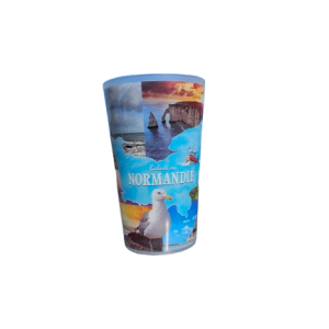 Verre Souvenir Normandie – Paysages & Bord de mer