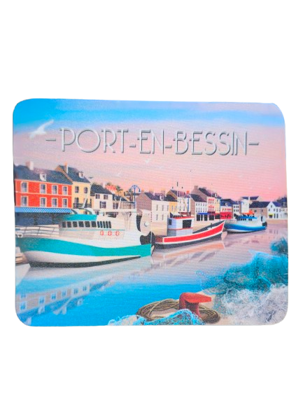 Tapis de souris Port-en-Bessin