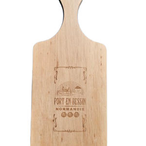 Planche à découper Port-en-Bessin – Normandie en bois