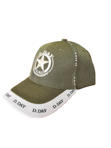 Casquette "D-Day" vert kaki