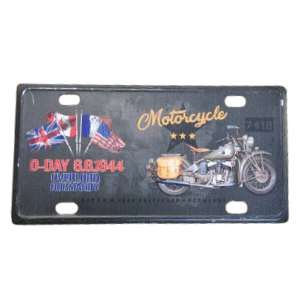 Plaque "D-Day Motorcycle"