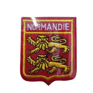 Blason à coudre Normandie
