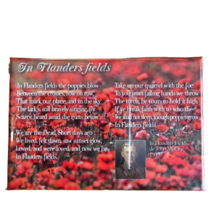 Magnet "In Flanders fields"