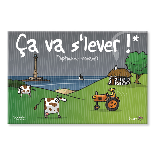 Planche à découper Heula – Ça va s’lever ! (optimisme normand)