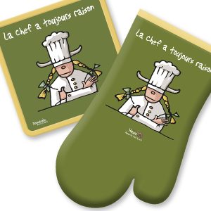 Gant & manique Heula – La chef a toujours raison !