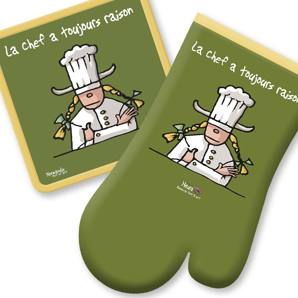 Gant & manique Heula – La chef a toujours raison !